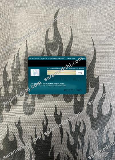 USA MOVO bank mastercard photolook back